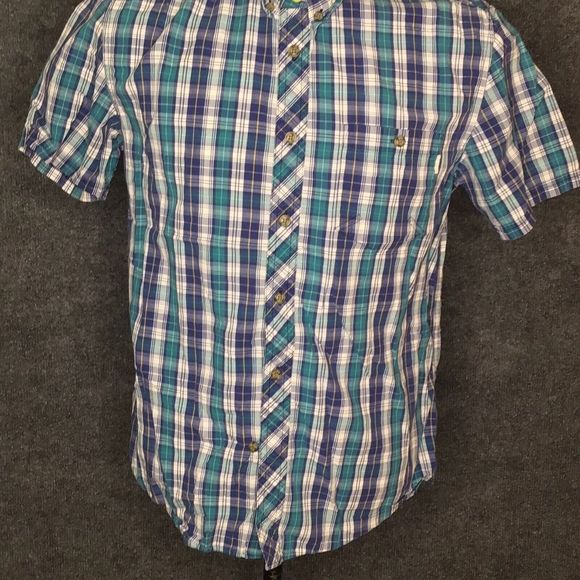 Brooklyn industries Shirt Size M Medium Boys Multicolor Plaid Button Up - Picture 4 of 10